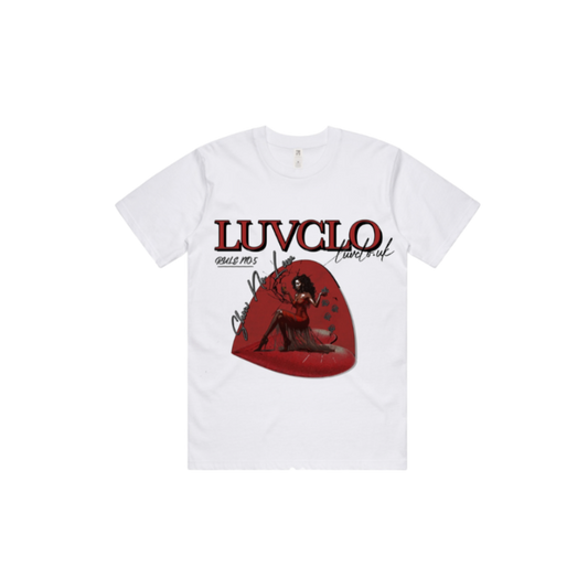 Classic Heart Tee - White