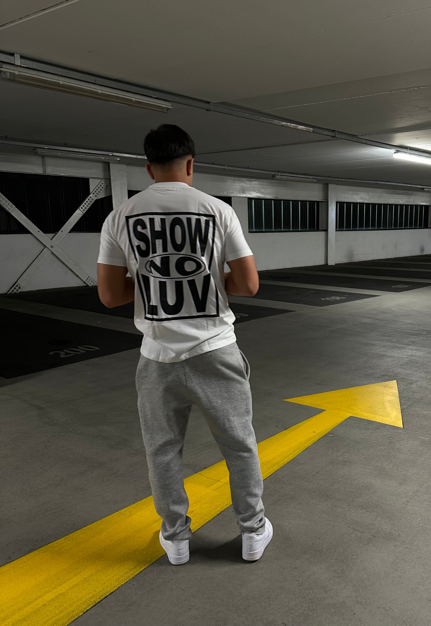 SHOW NO LUV T-SHIRT WHITE